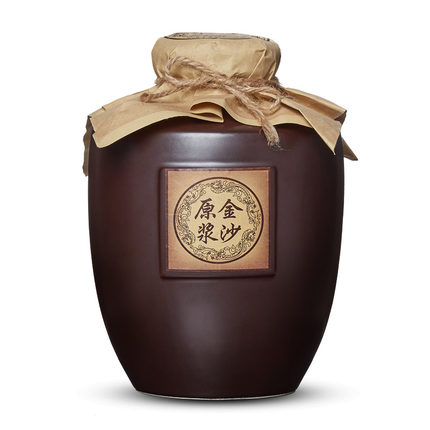 五粮液股份富贵天下藏品级(黄)52度2L高度浓香型白酒四斤大坛装